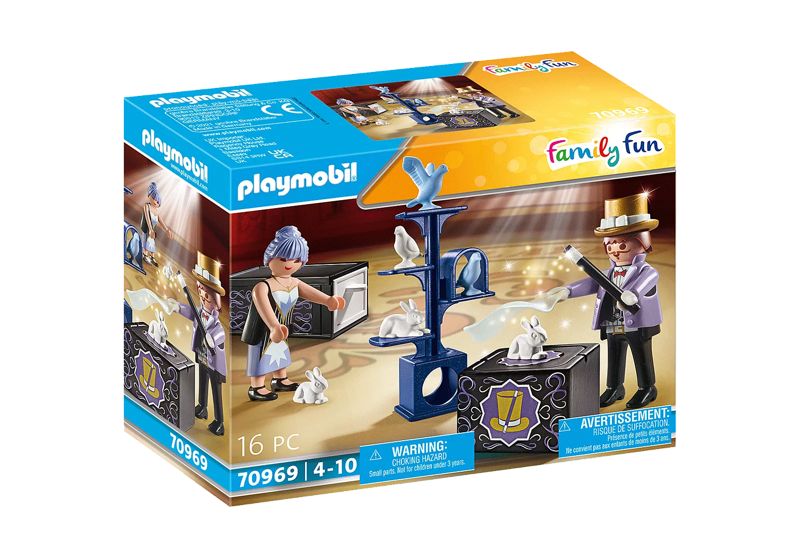 Playmobil 70969 Circus Magic Show ของเล่นบทบาทสมมติ คณะละครสัตว์ การแสดงมายากล - Image 2