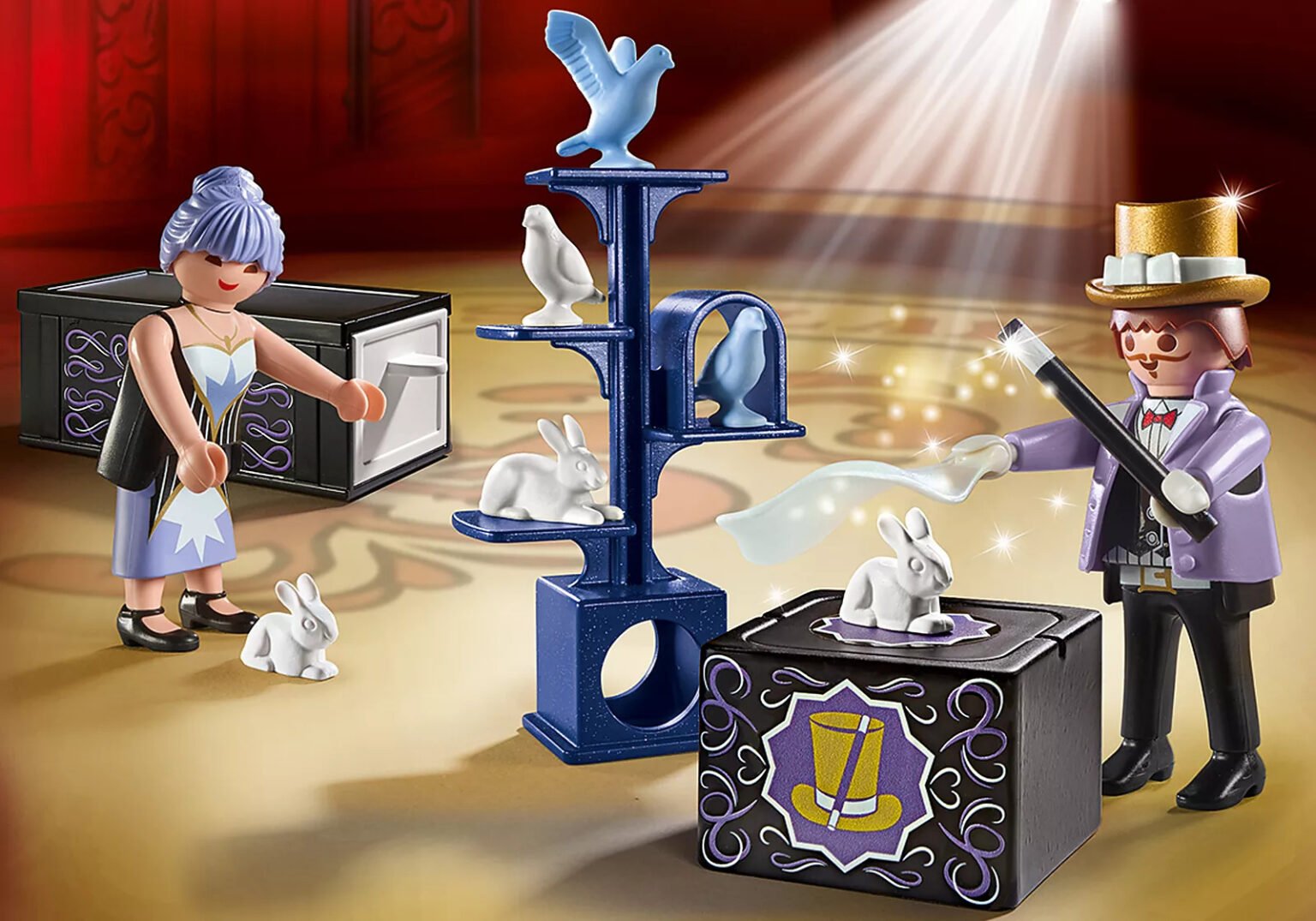 Playmobil 70969 PLAYMOBIL® PLUS Circus Magic Show คณะละครสัตว์ การแสดงมายากล