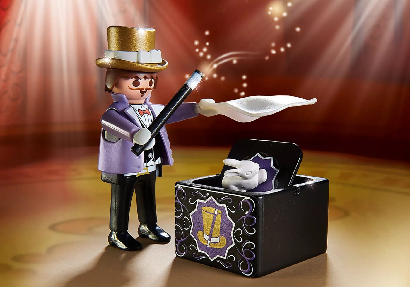 Playmobil 70969 Circus Magic Show ของเล่นบทบาทสมมติ คณะละครสัตว์ การแสดงมายากล - Image 5