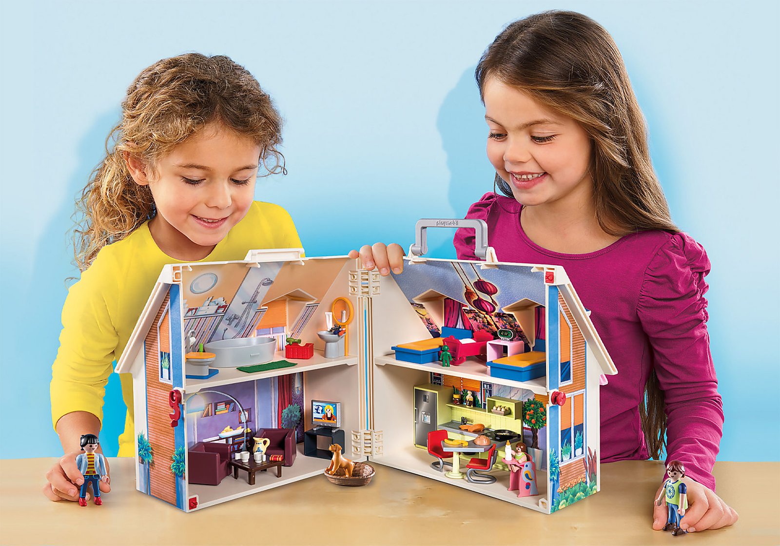 Playmobil 70985 Take along Dollhouse ดอลล์เฮ้าส์ บ้านกระเปาหิ้ว - Image 4