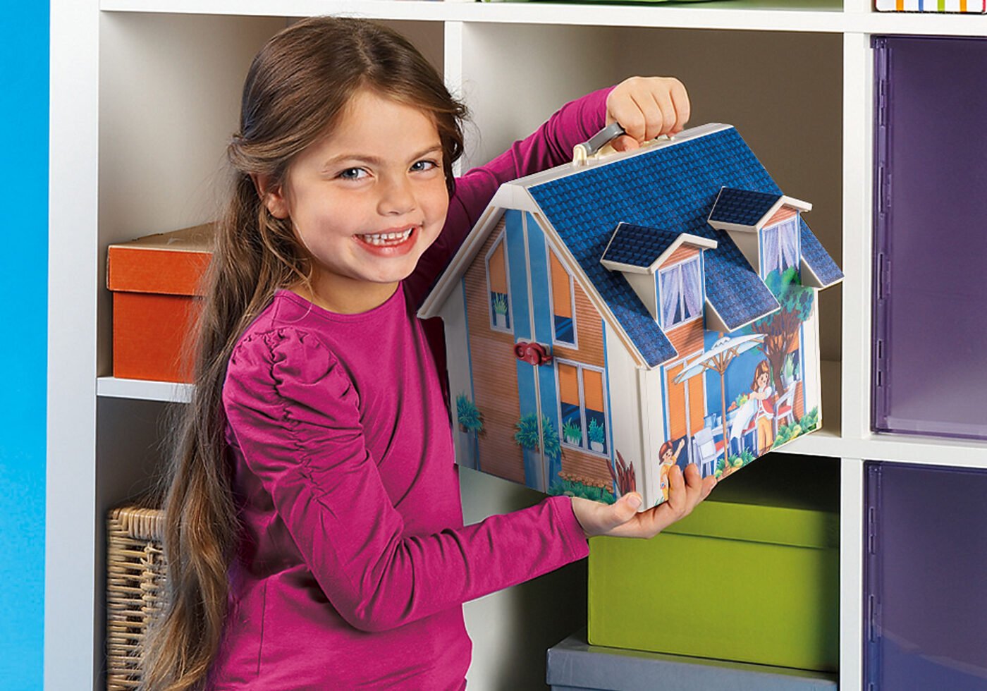 Playmobil 70985 Take along Dollhouse ดอลล์เฮ้าส์ บ้านกระเปาหิ้ว - Image 6