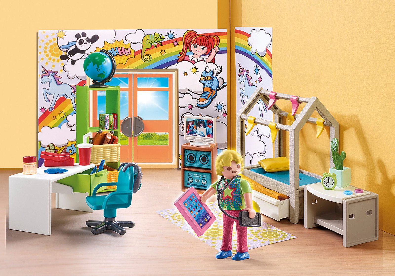 Playmobil 70988 ModernHouse DeluxeTeenager's Room โมเดิร์นเฮ้าส์ ห้องวัยรุ่นดีลักซ์