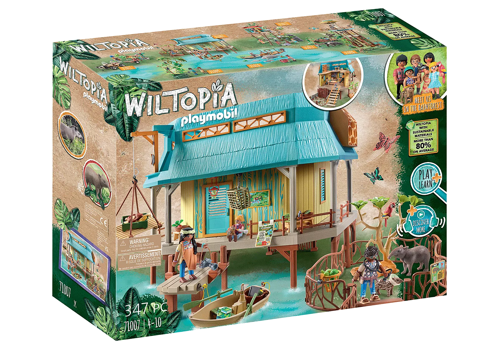 Playmobil 71007 Wiltopia Animal Care Station วิลโทเปีย สถานีดูแลสัตว์ - Image 2