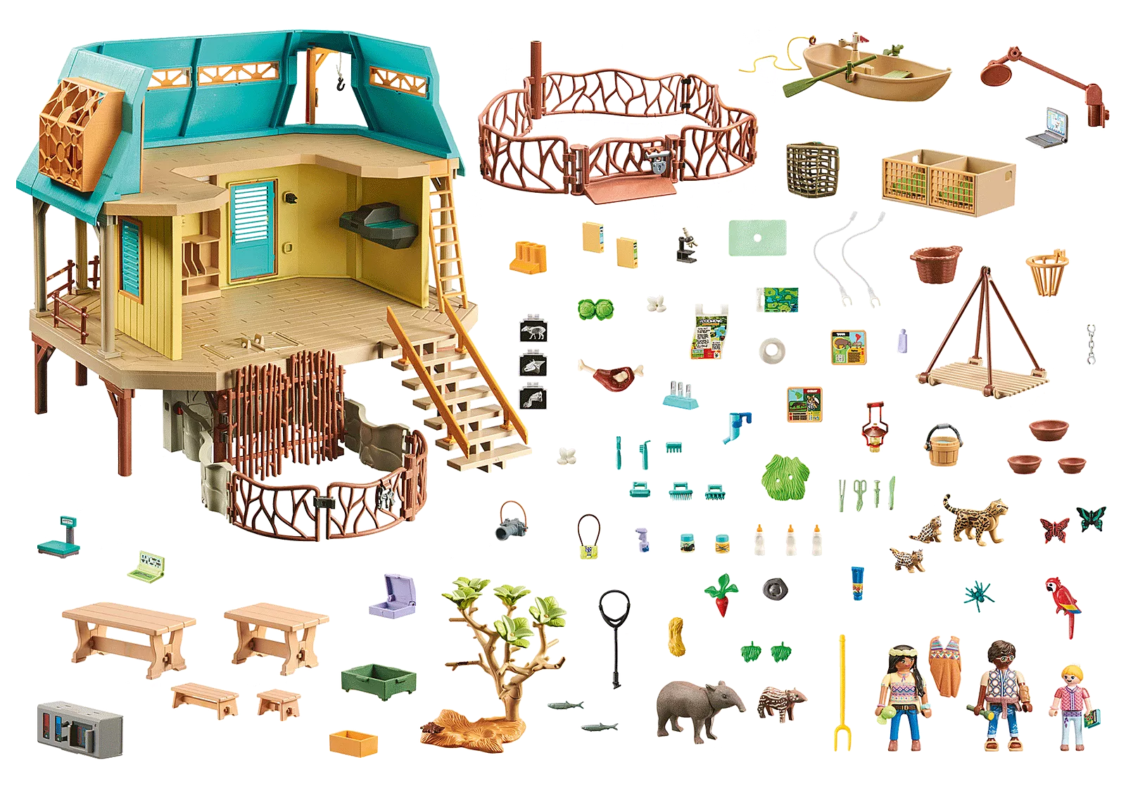 Playmobil 71007 Wiltopia Animal Care Station วิลโทเปีย สถานีดูแลสัตว์ - Image 3