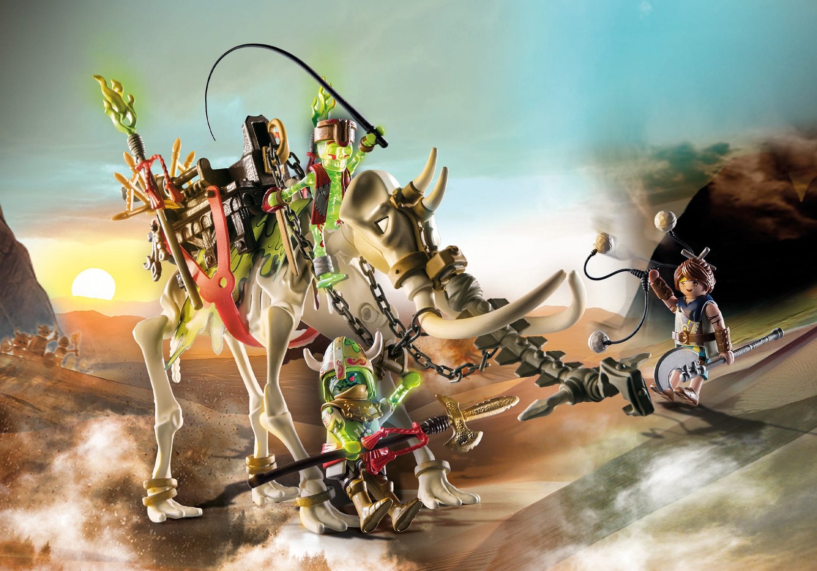 Playmobil 71027 Sal'ahari Sands Mammoth Attack โนเวลมอร์ ซาลาฮาริ แซนด์ - การโจมตีของแมมมอธ