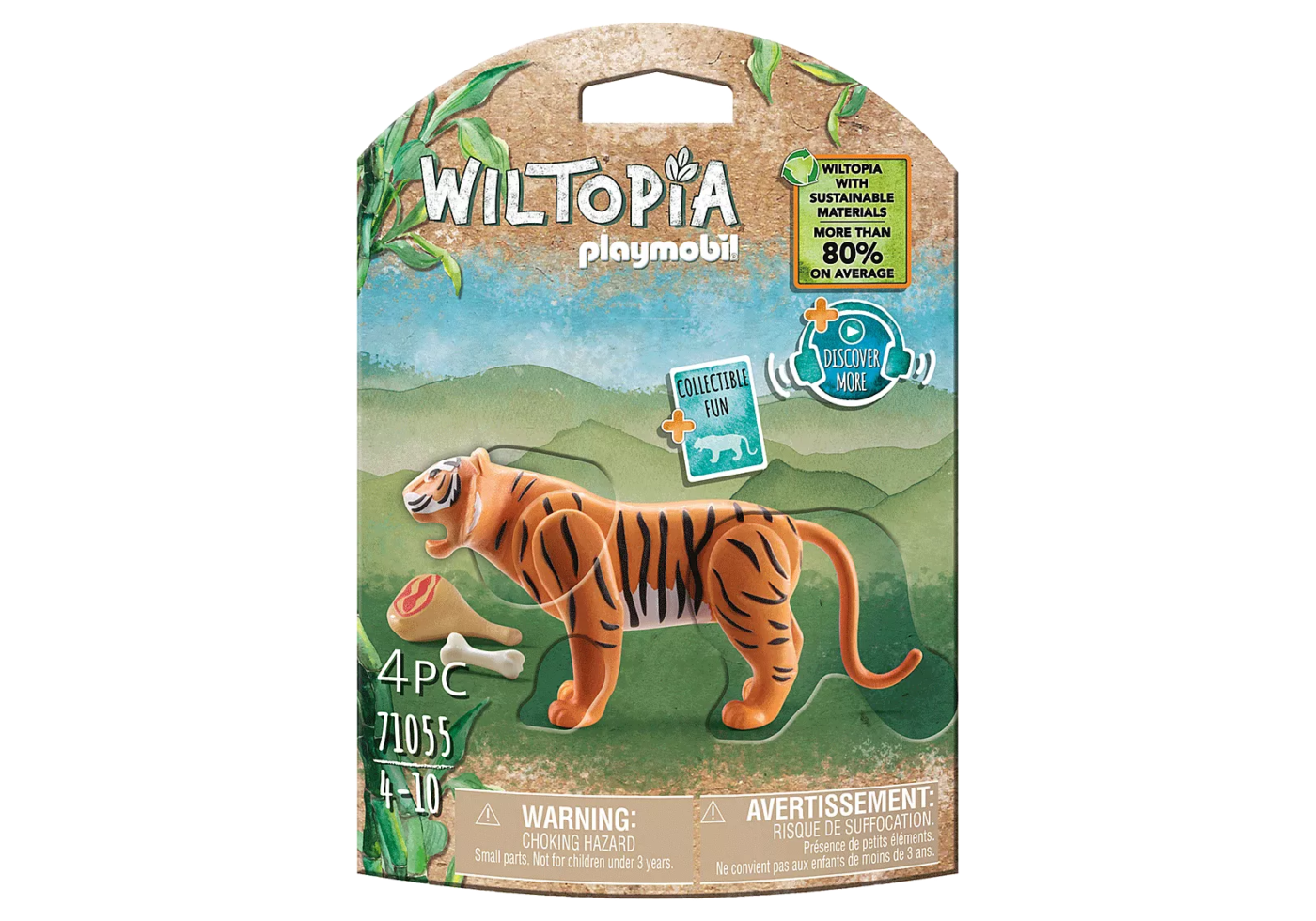 Alternative view of Playmobil 71055 Wiltopia Tiger วิลโทเปีย เสือ