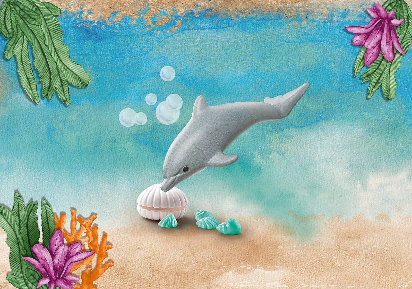 Playmobil 71068 Wiltopia Young Dolphin วิลโทเปีย ลูกโลมา