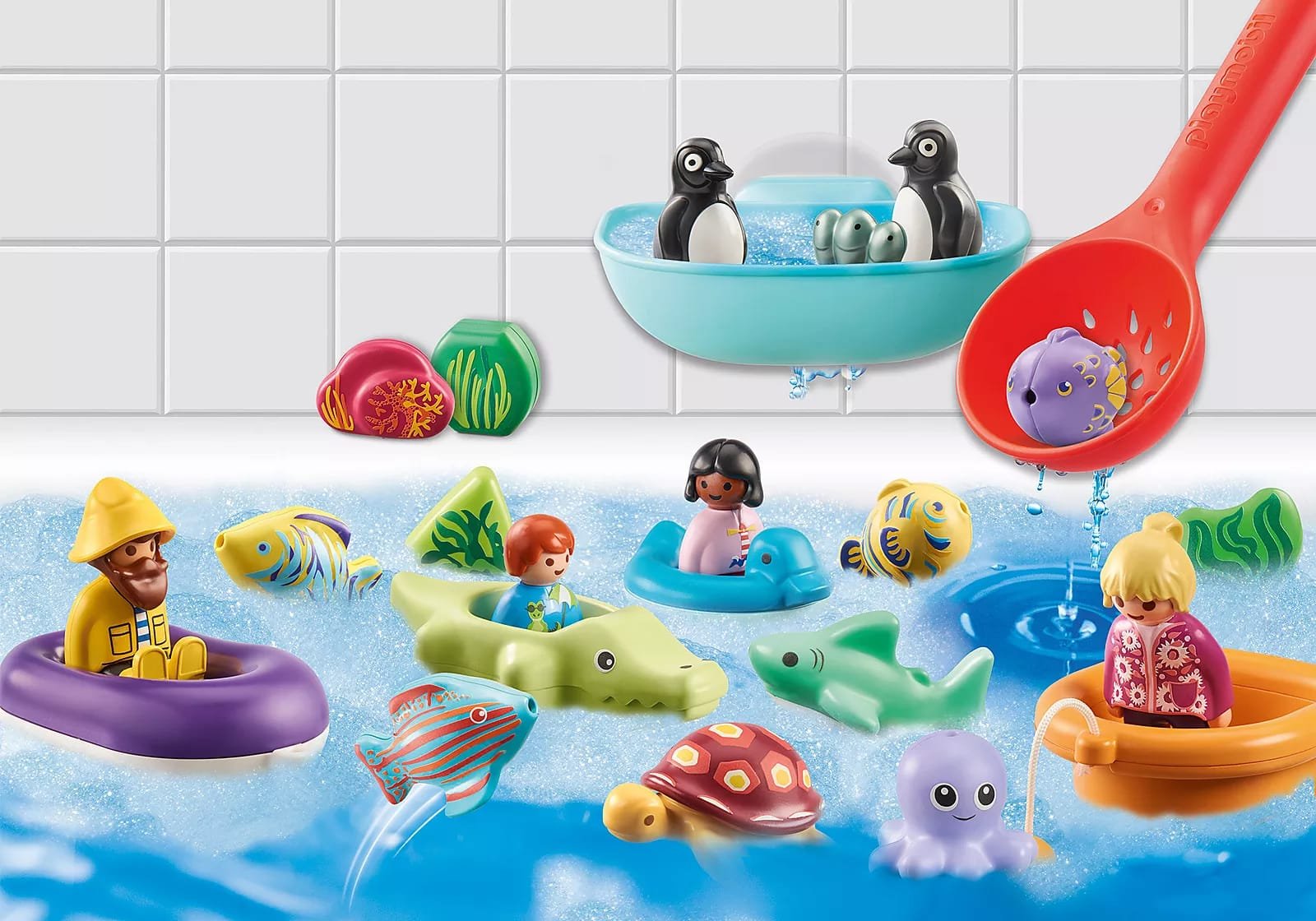 Playmobil 71086 Advent Calendar - PLAYMOBIL 1.2.3 Bathtime Fun แอดเว้นท์ 123 อาบน้ำแสนสนุก