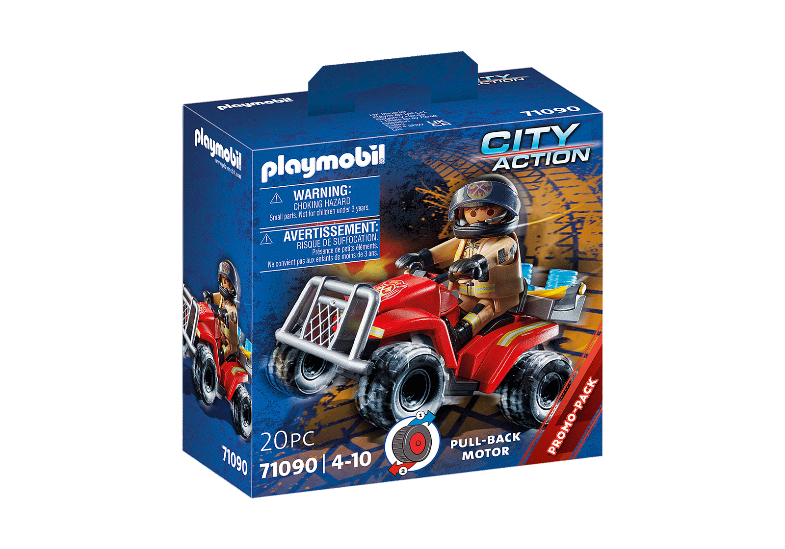 Playmobil 71090 Quad Fire ควอด รถดับเพลิง - Image 2
