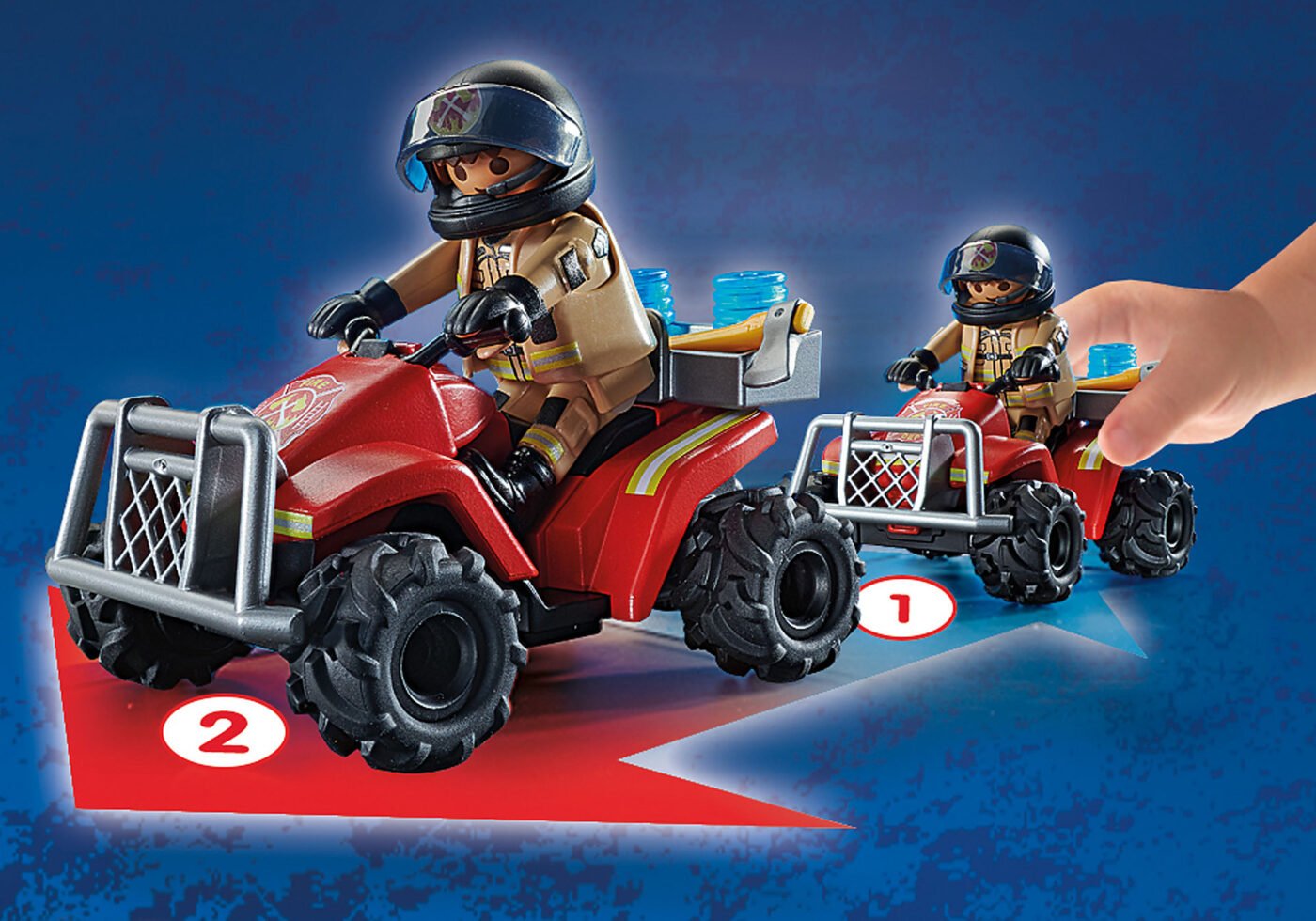 Playmobil 71090 Quad Fire ควอด รถดับเพลิง - Image 4