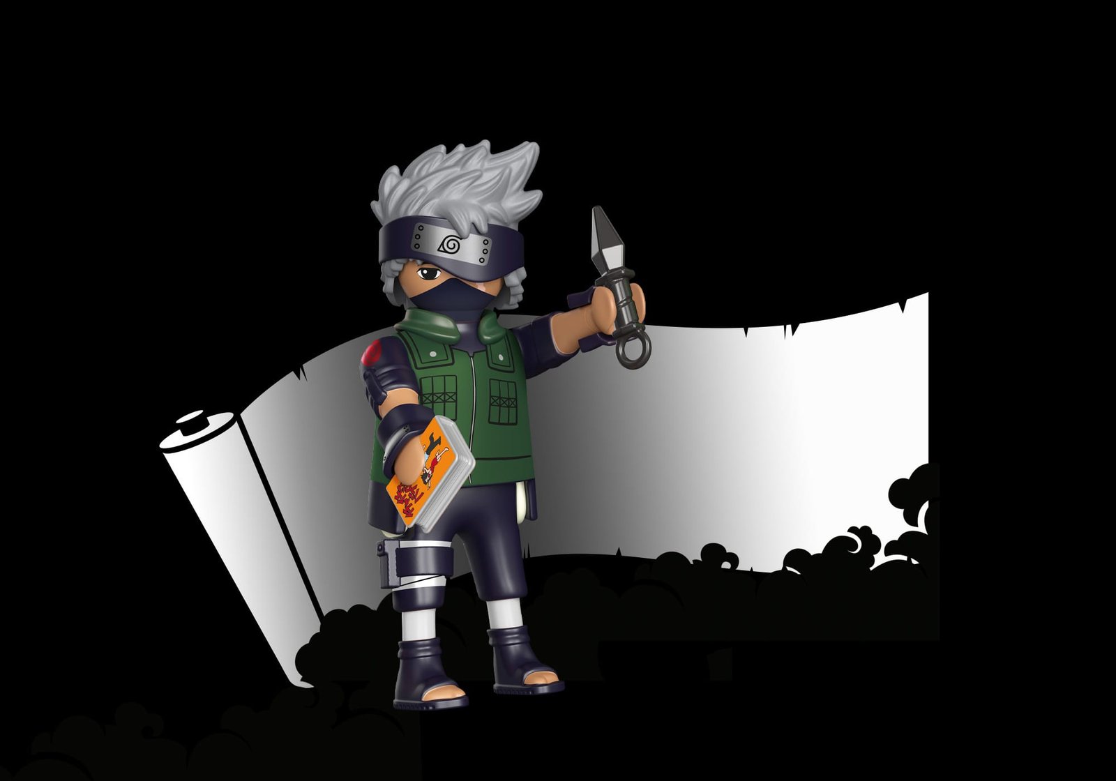 Playmobil 71099 Naruto: Kakashi Figure Set นารูโตะ: คาคาชิ ฟิกเกอร์เซ็ต