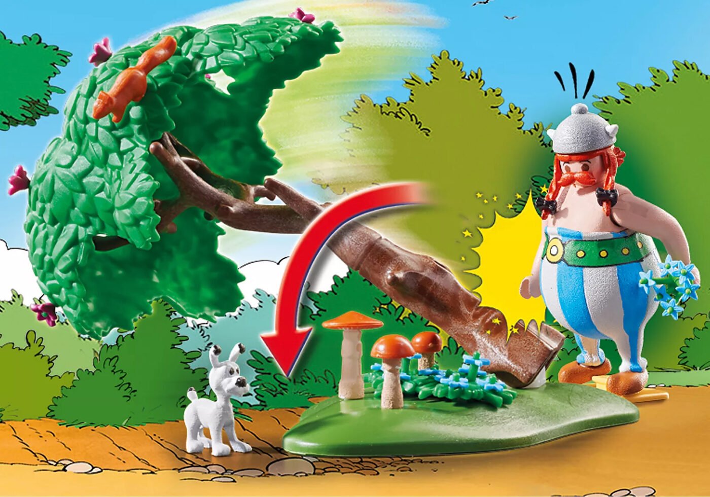 Playmobil 71160 Asterix Wild Boar Hunting แอสเทอริค ล่าหมูป่า - Image 4