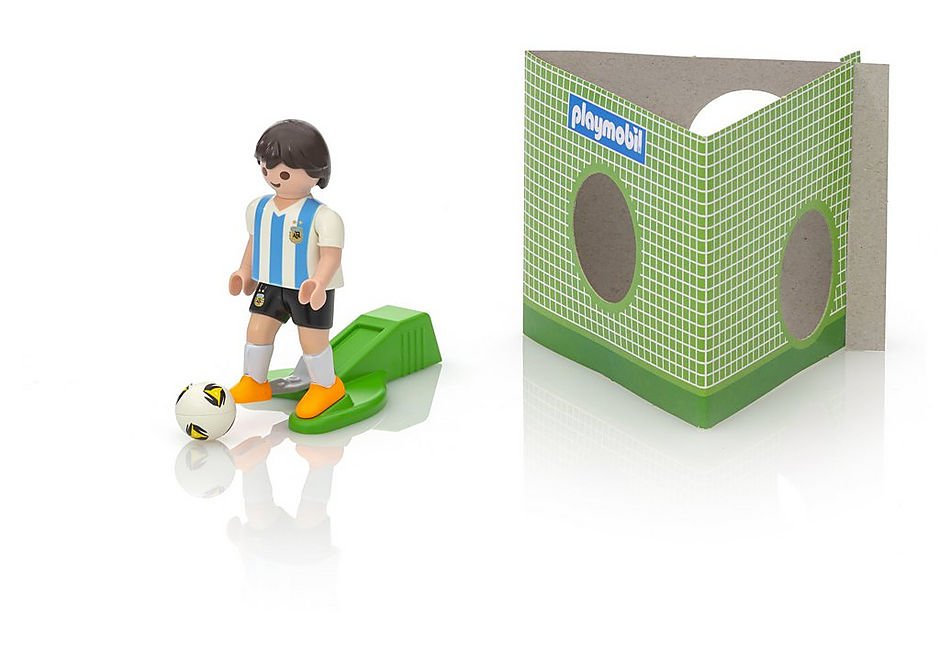 Playmobil 9508 National Team Player Argentina ฟีฟ่า นักเตะทีมชาติอาร์เจนติน่า - Image 3