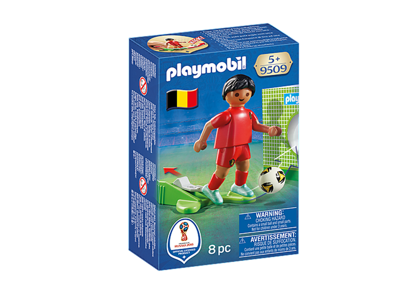 Alternative view of Playmobil 9509 National Team Player Belgium ฟีฟ่า นักเตะทีมชาติเบลเยียม