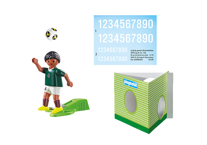 Playmobil 9515 National Team Player Mexico ฟีฟ่า นักเตะทีมชาติเมกซิโก - Image 3