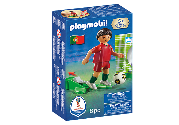 Alternative view of Playmobil 9516 National Team Player Portugal ฟีฟ่า นักเตะทีมชาติโปรตุเกส