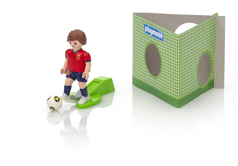 Playmobil 9517 National Team Player Spain ฟีฟ่า นักเตะทีมชาติสเปน - Image 4