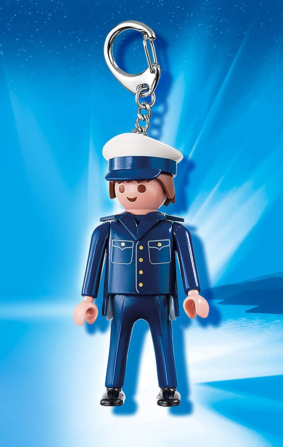 Playmobil 6615 Key Chains Policeman Keyring พวงกุญแจ ตำรวจ