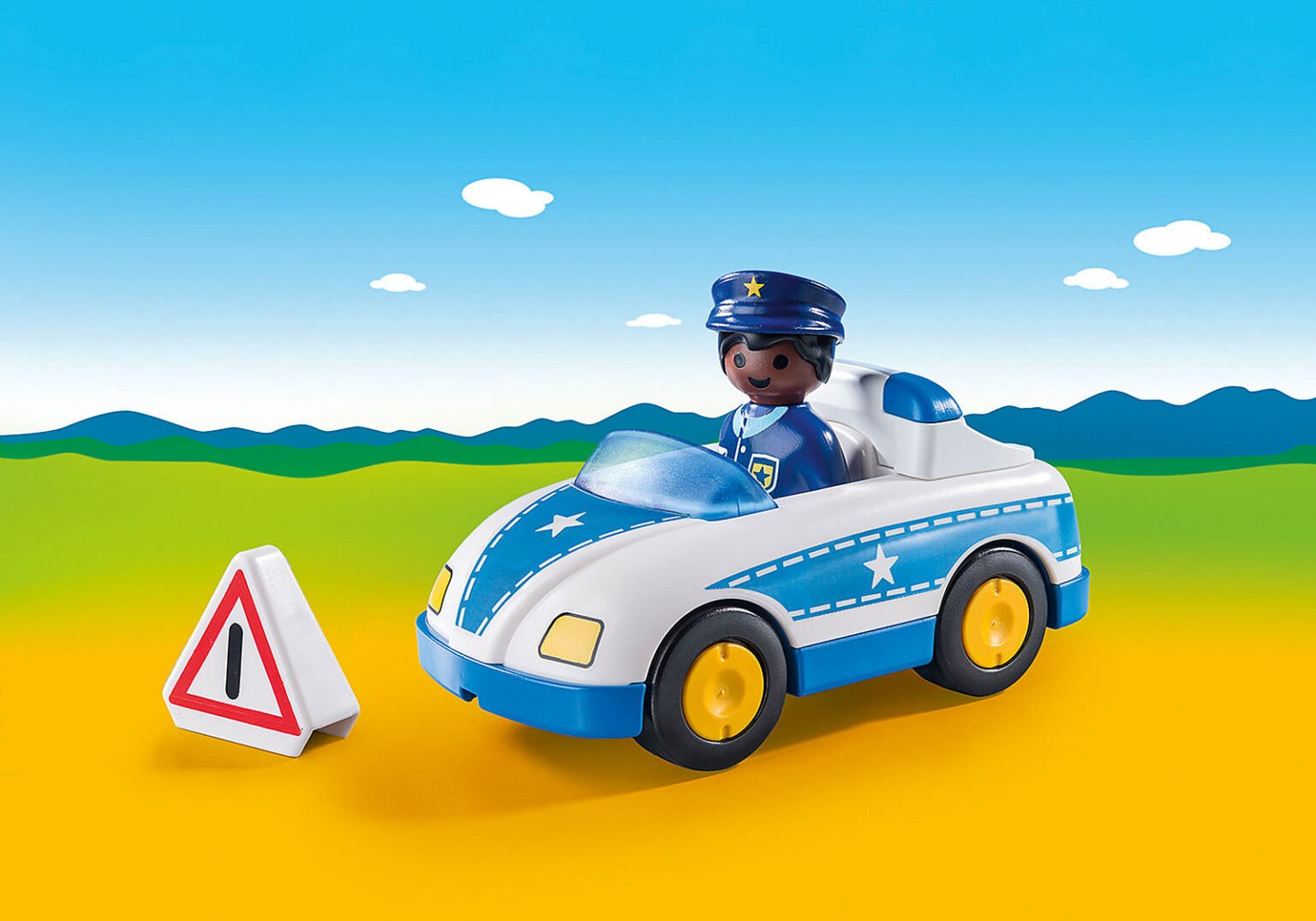 Playmobil 9384 1.2.3 Police Car 123 รถตำรวจ
