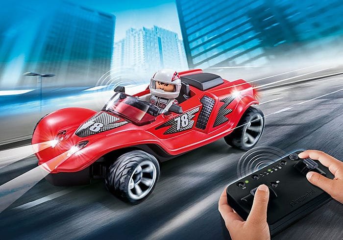Playmobil 9090 Action RC Rocket Racer เรซซิ่งRC แดงแรลลี่
