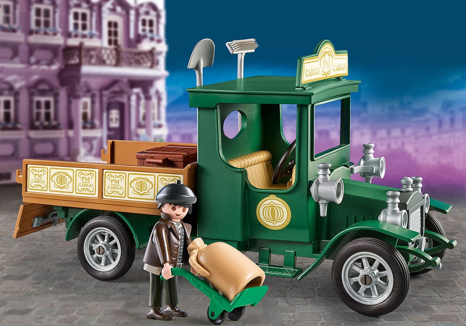 PLaymobil 70937 PLAYMOBIL® PLUS Victorian Cargo Truck รถโบราณ 1