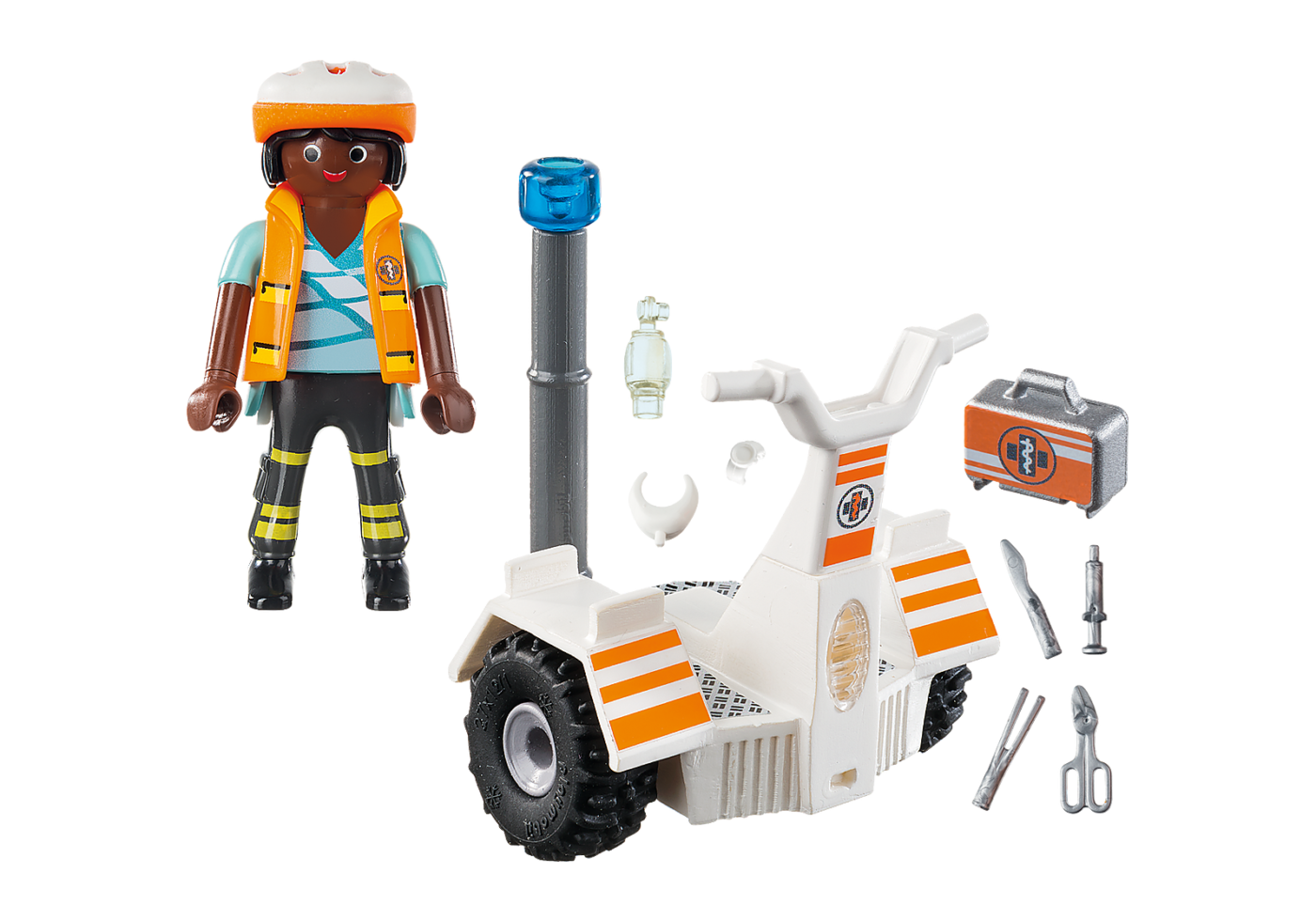 Playmobil 70052 Rescue Balance Racer ซิตี้ไลฟ์ รถซิ่งบาลานซ์กู้ภัย - Image 3