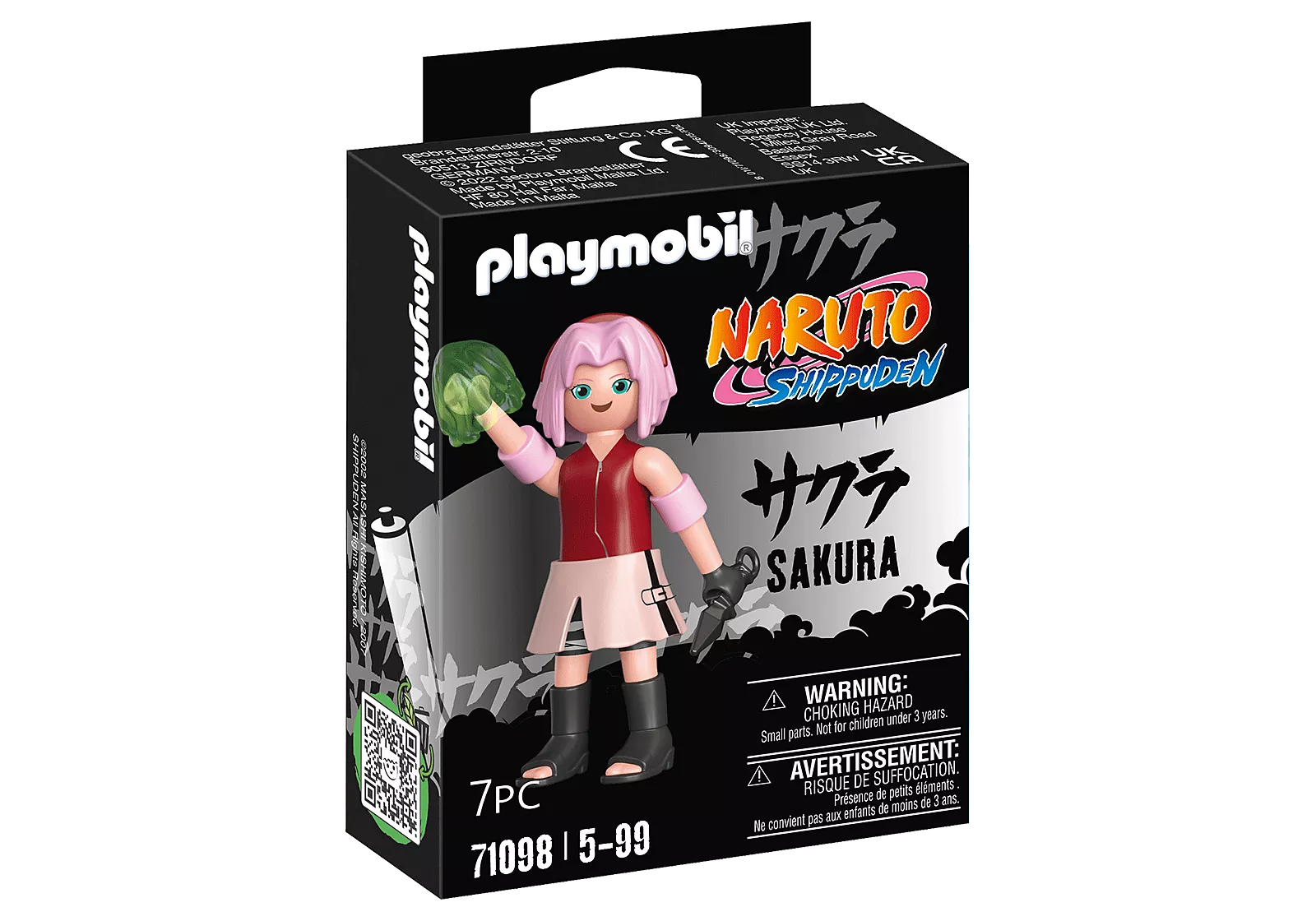 Playmobil 71098 Naruto: Sakura Figure Set นารูโตะ: ซากุระ ฟิกเกอร์เซ็ต - Image 2