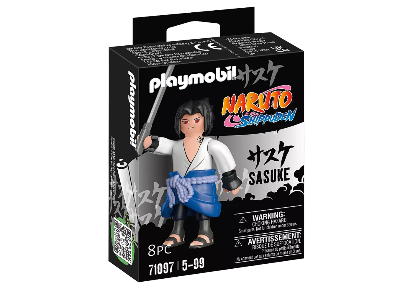Alternative view of Playmobil 71097 Naruto: Sasuke Figure Set นารูโตะ: ซาสึเกะ ฟิกเกอร์เซ็ต