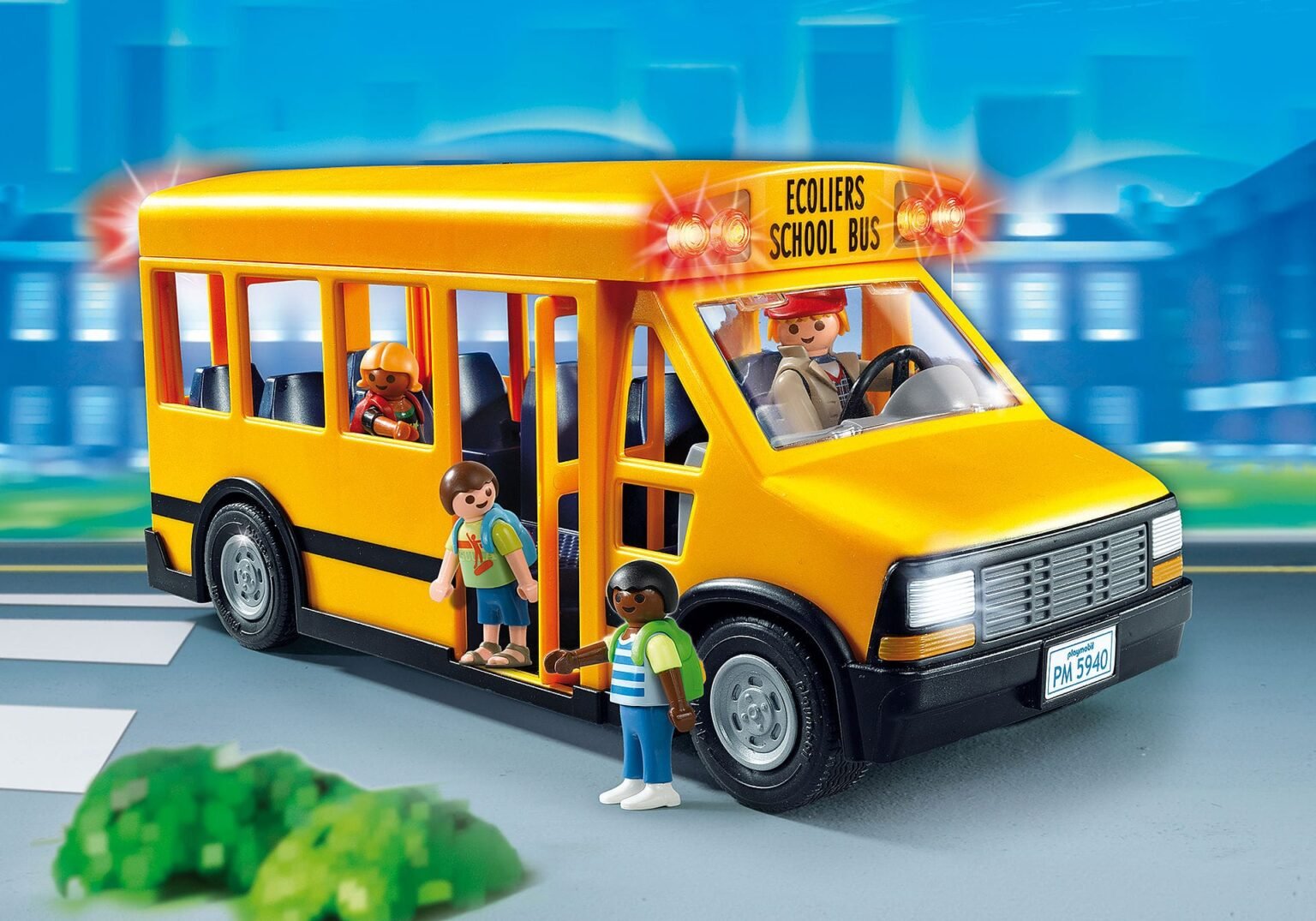 Playmobil 5680 Specials Car School Bus สเปเซียลคาร์ รถโรงเรียน