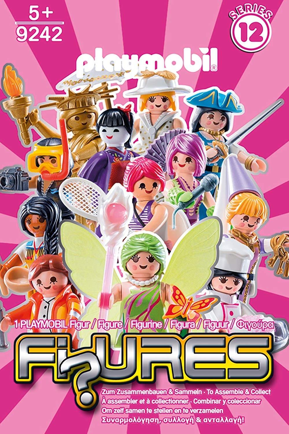 Playmobil 9242 Series 12 Girl Figures ฟิกเกอร์เกิร์ล ซีรีย์ 12 แพ็ค 12 ซอง