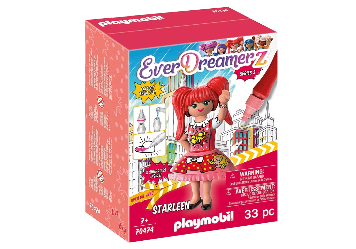 Alternative view of Playmobil 70474 Everdreamerz Starleen - Comic World เอเวอร์ดีมเมอส์ คอมมิคเวิลด์ สตาร์ลีน