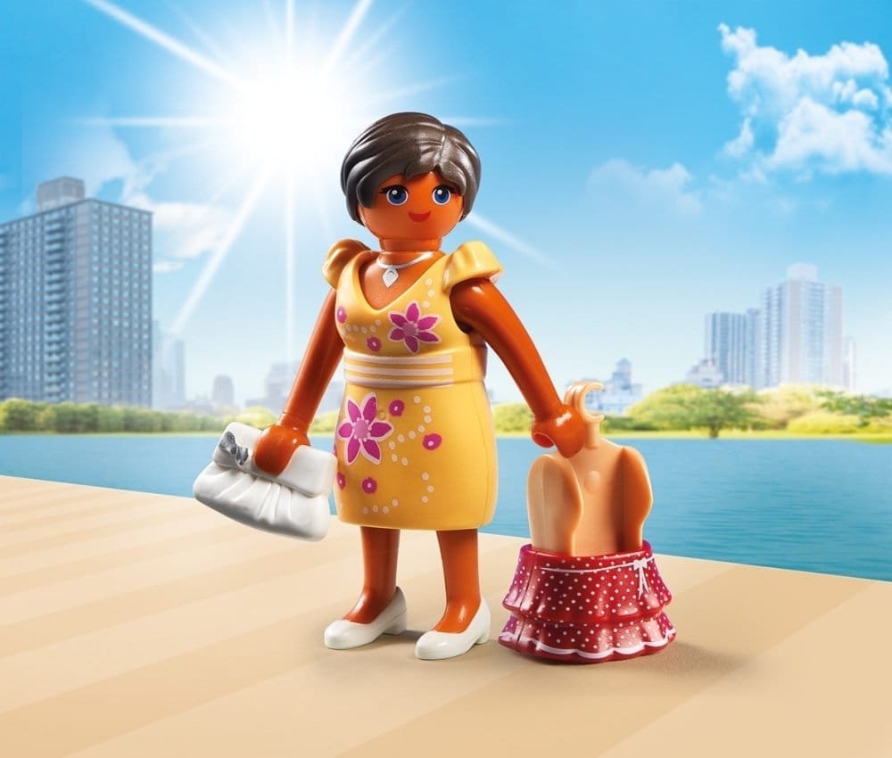 Playmobil 6882 City Life Summer Fashion Girl with Changeable Clothing ซิตี้ไลฟ สาวแฟชั่นชุดซัมเมอร์