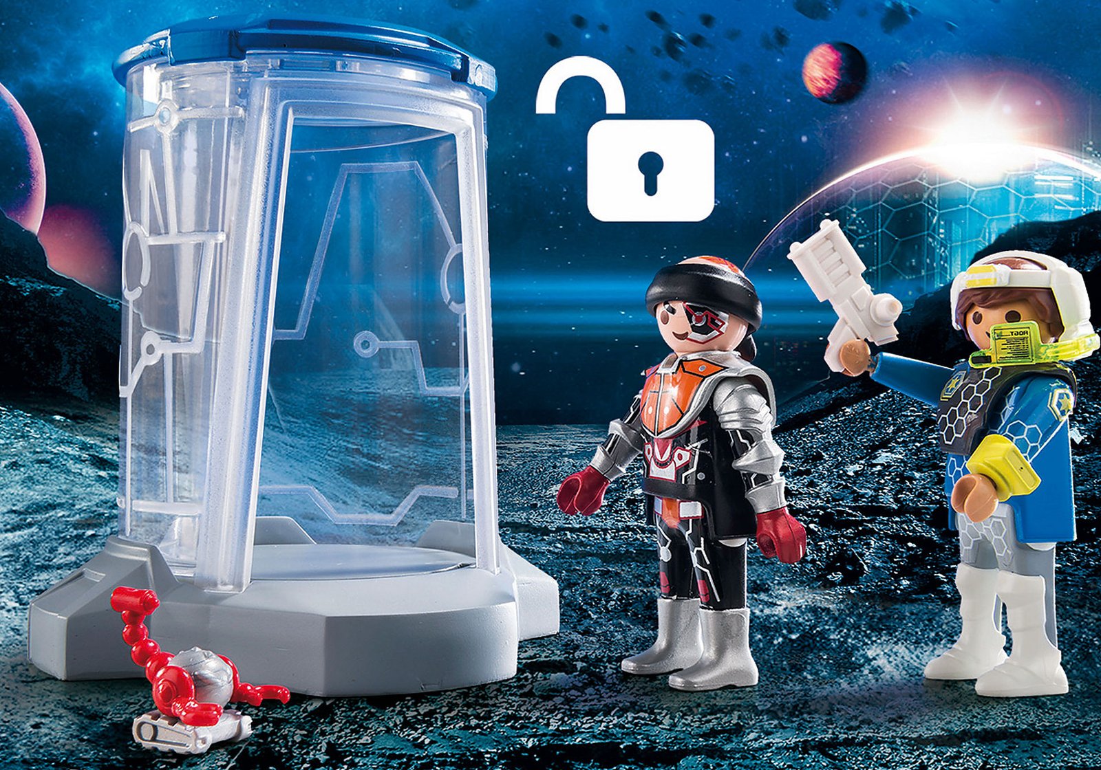 Playmobil 70009 SuperSet Galaxy Police Rangers ซุปเปอร์เซ็ต ตำรวจอวกาศ - Image 4