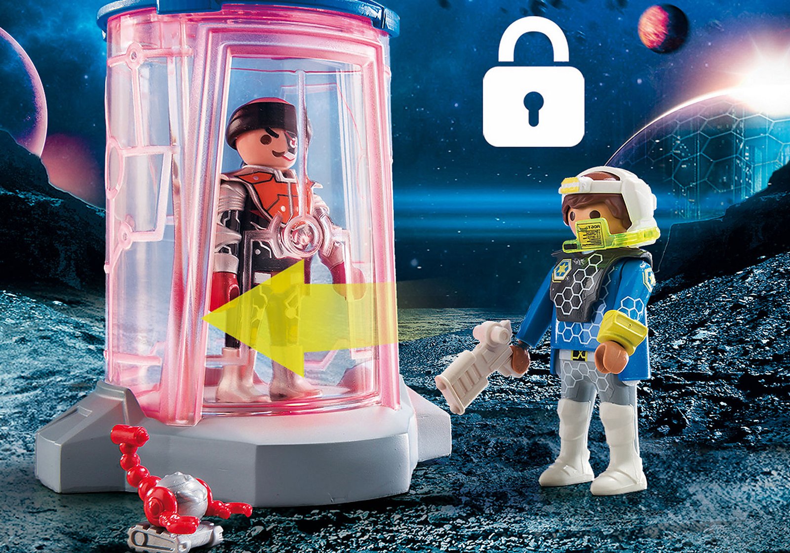 Playmobil 70009 SuperSet Galaxy Police Rangers ซุปเปอร์เซ็ต ตำรวจอวกาศ - Image 5