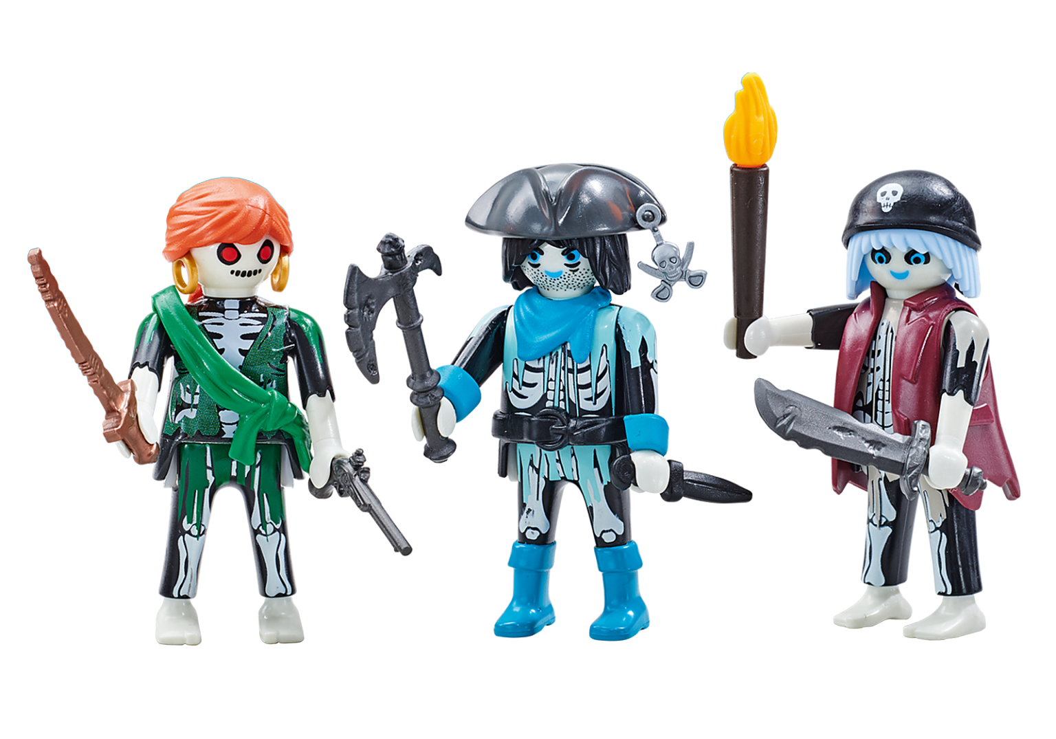 Playmobil 6592 Exclusive Three Ghost Pirates เอ็กซ์คลูซีฟ สามผีโจรสลัด