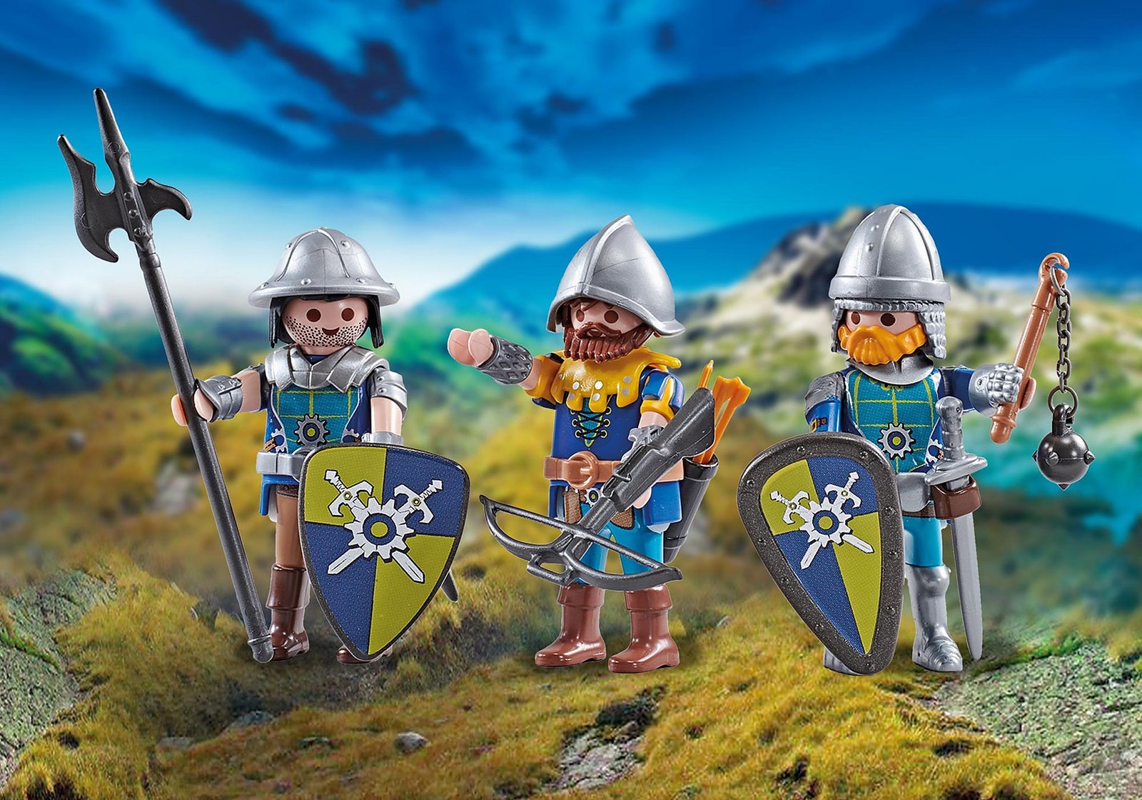 Playmobil 9836 Exclusive Three Knights of Novelmore เอ็กซ์คลูซีฟ สามอัศวินแห่งโนเวมอร์