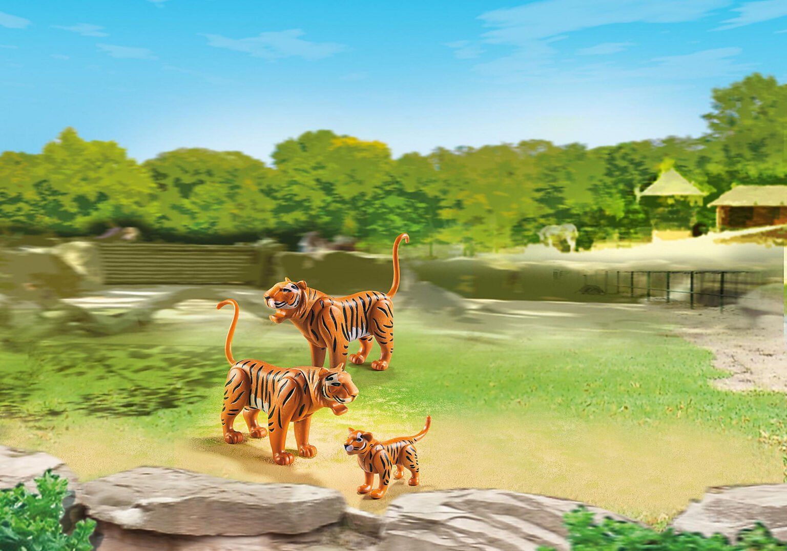Playmobil 6645 City Life Tiger Family ซิตี้ไลฟ ครอบครัวเสือโคร่ง
