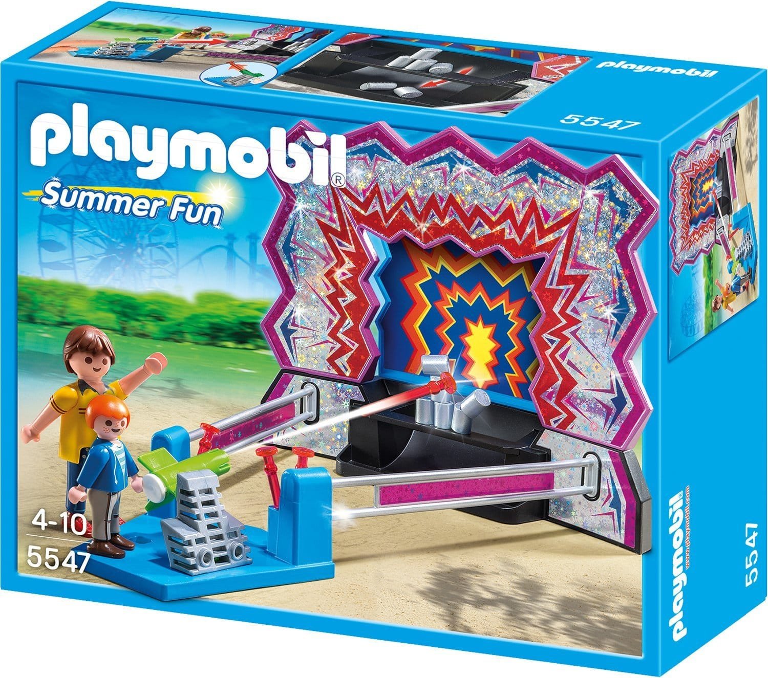Playmobil 5547 Summer Fun Tin Can Shooting Game ซัมเมอร์ เกมยิงกระป๋อง