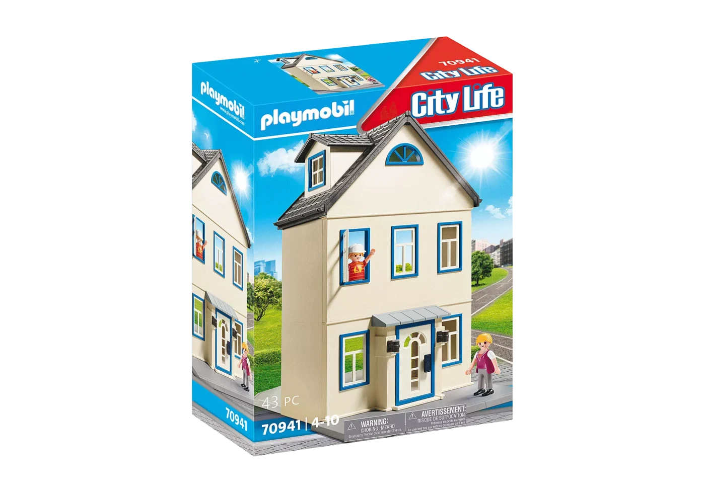 Alternative view of PLAYMOBIL® PLUS 70941 Townhouse ทาวน์เฮ้าส์