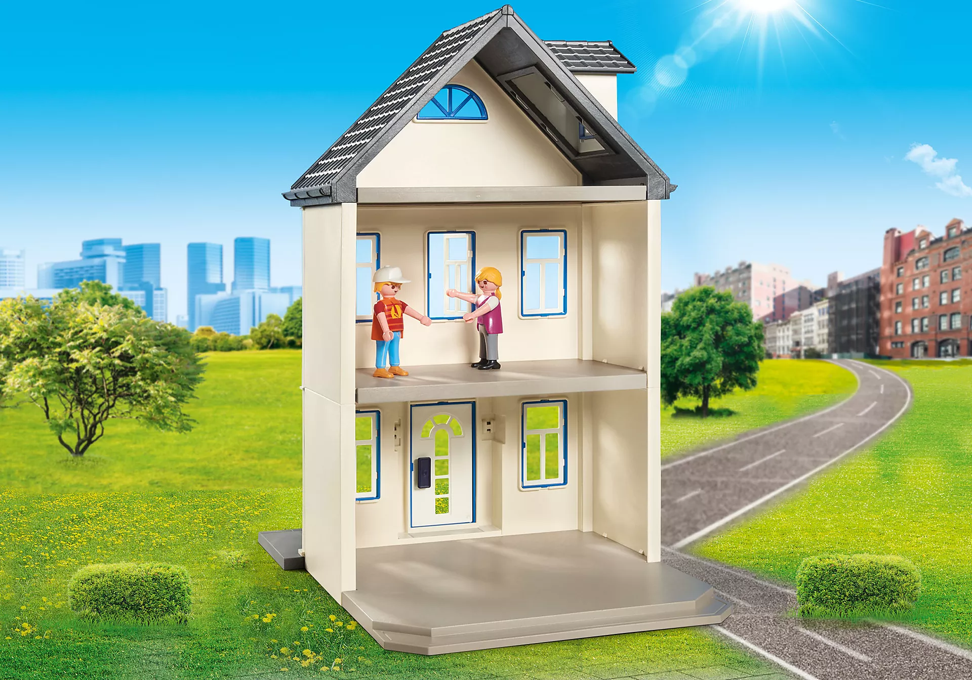 PLAYMOBIL® PLUS 70941 Townhouse ทาวน์เฮ้าส์ - Image 5
