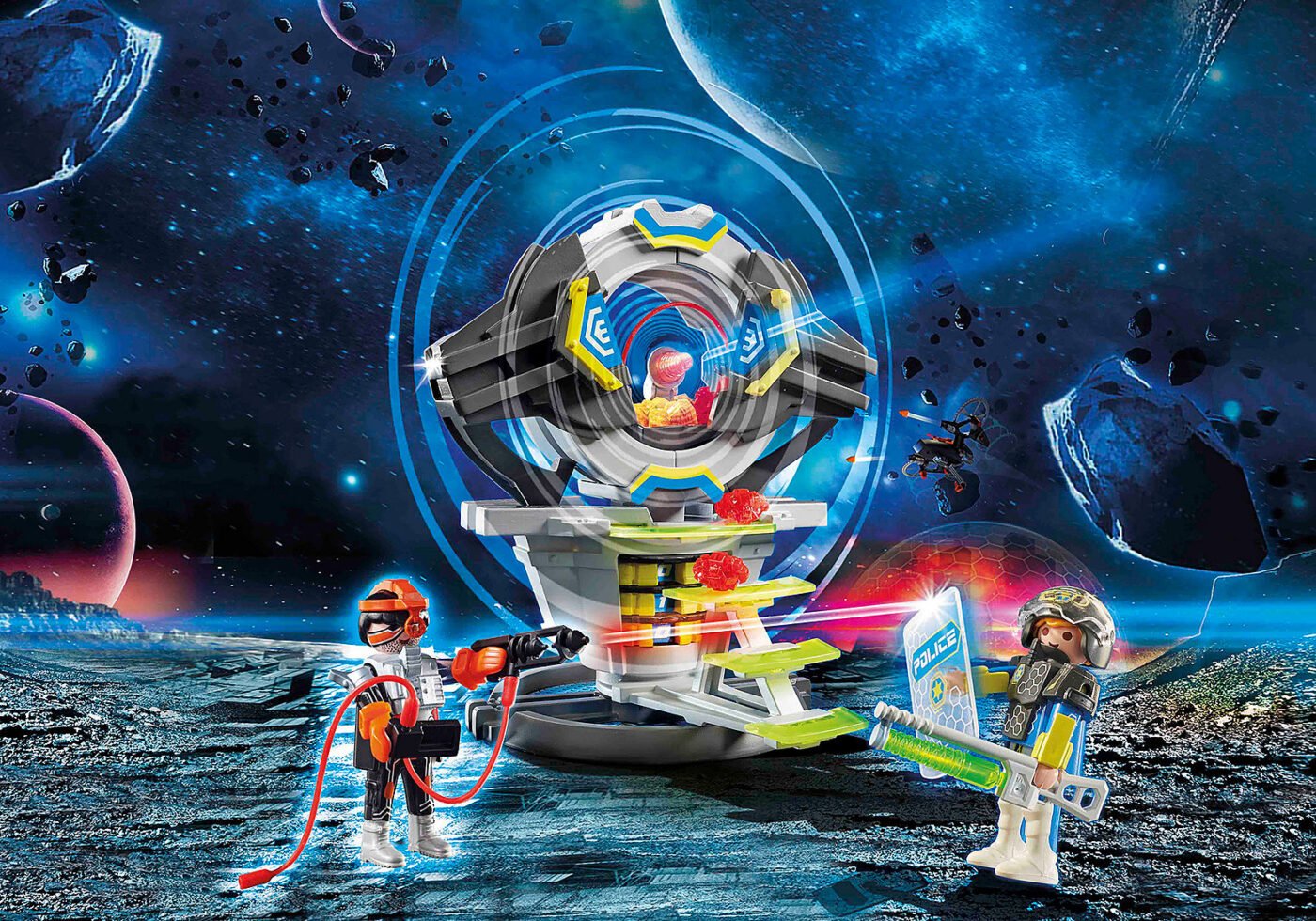 Playmobil 70022 Safe with Secret Code ตำรวจอวกาศ ตู้นิรภัย