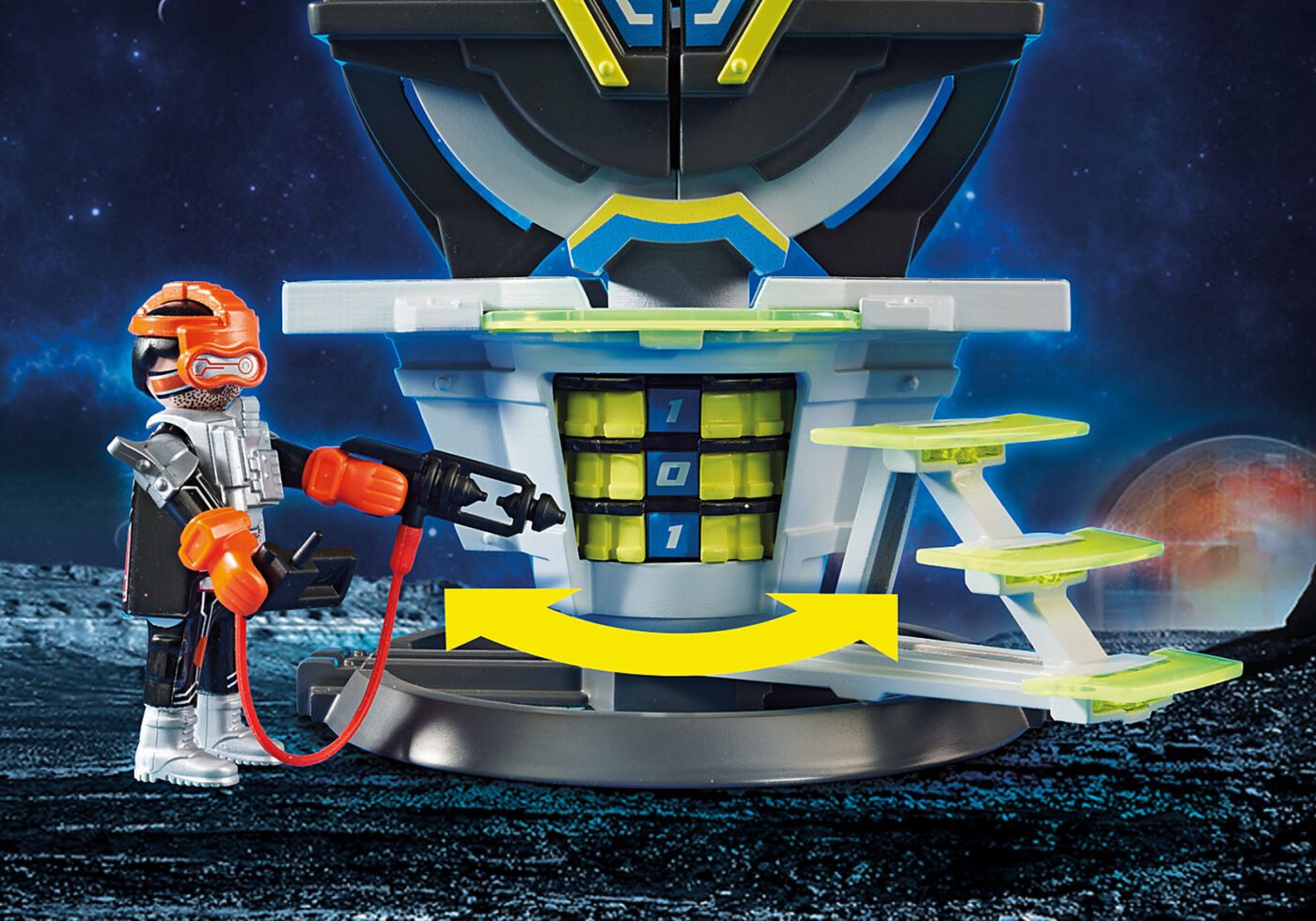 Playmobil 70022 Safe with Secret Code ตำรวจอวกาศ ตู้นิรภัย - Image 4
