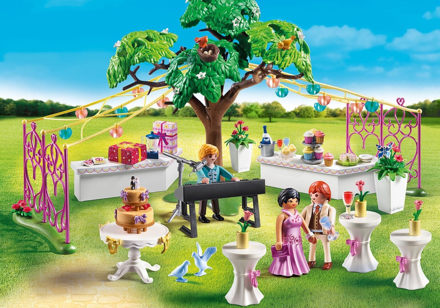 Playmobil 9228 Wedding Reception เวดดิ้ง โซนรับรอง