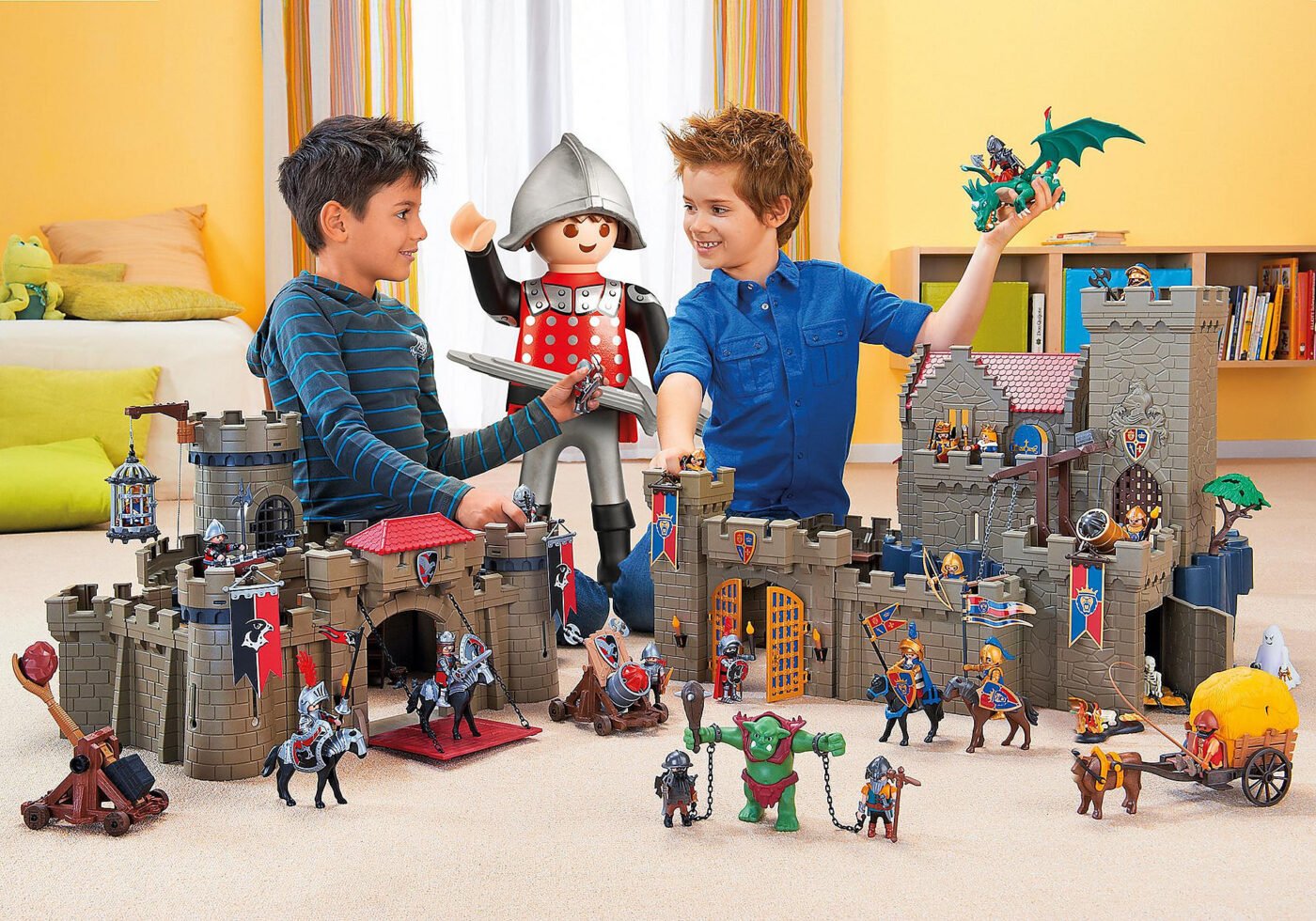 Playmobil 4895 Knights XXL Knight ของเล่นบทบาทสมมติ อัศวิน ฟิกเกอร์ อัศวิน xxl - Image 3