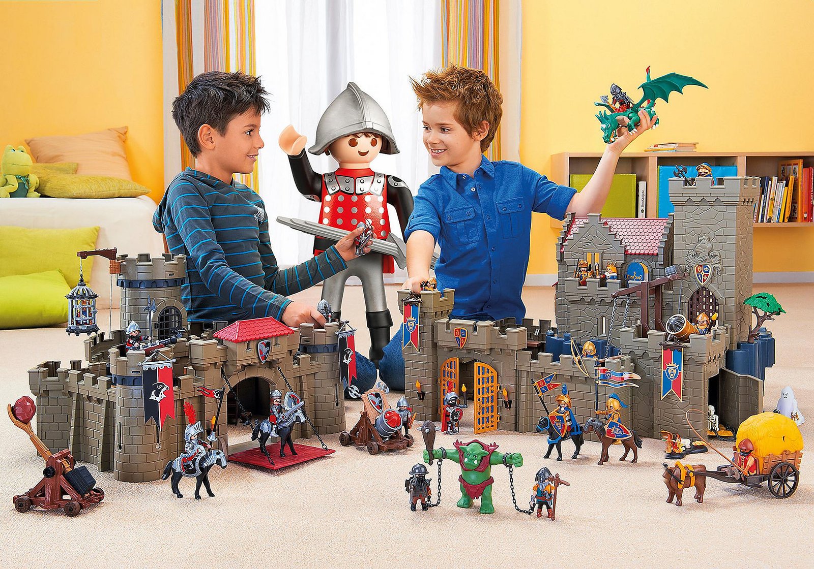 Playmobil 4895 Knights XXL Knight ของเล่นบทบาทสมมติ อัศวิน ฟิกเกอร์ อัศวิน xxl - Image 3