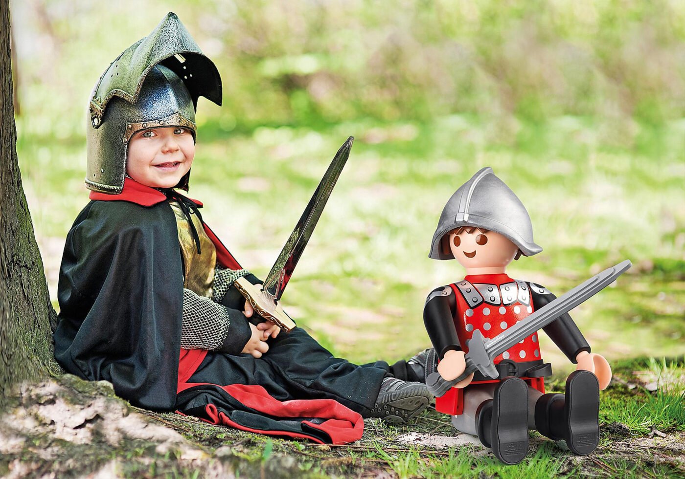 Playmobil 4895 Knights XXL Knight ของเล่นบทบาทสมมติ อัศวิน ฟิกเกอร์ อัศวิน xxl - Image 4