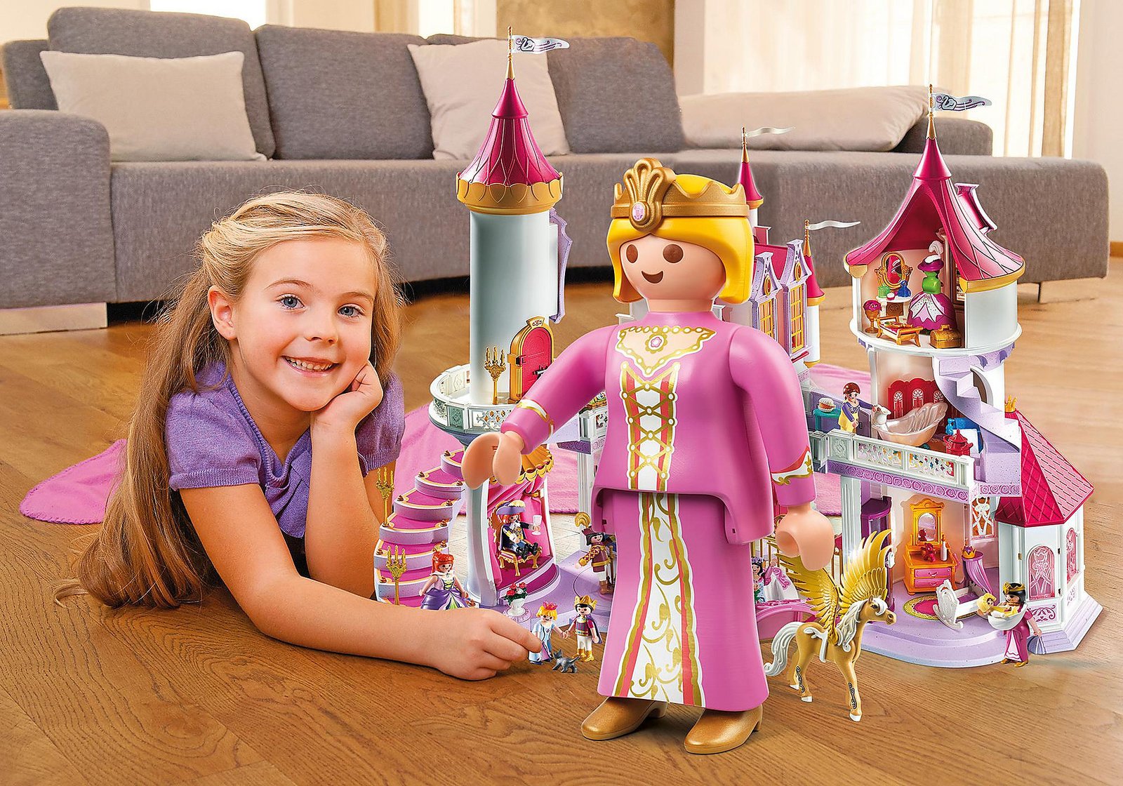Playmobil 4896 Princess XXL Princess เจ้าหญิง ฟิกเกอร์เจ้าหญิง xxl - Image 5