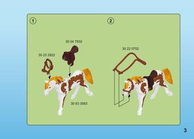 Playmobil 9100 Horse Grooming Carry Case เซ็ตกระเป๋าใหญ่ อาบน้ำม้า - Image 3