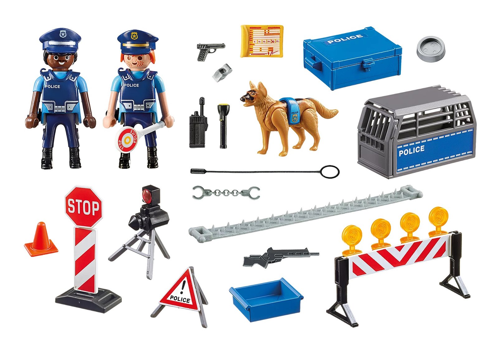 Playmobil 6878 Police Roadblock ตำรวจ ด่านตรวจ - Image 3