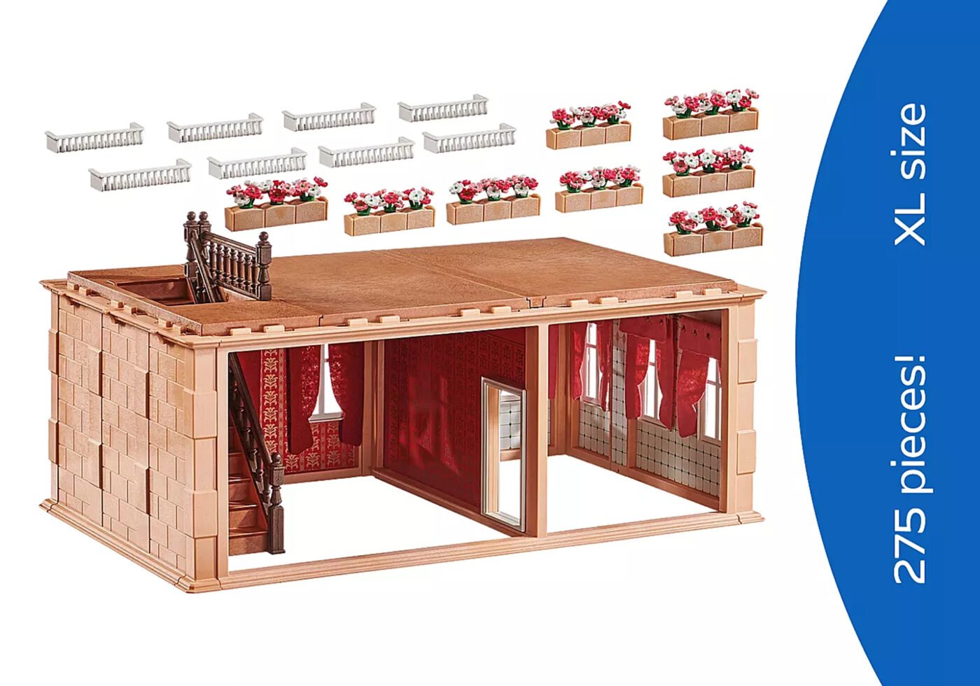 Playmobil 71711 Victorian Dollhouse Floor Extension วิคตอเรียน ชุดเสริมชั้นลอยบ้านวิคตอเรียน - Image 3